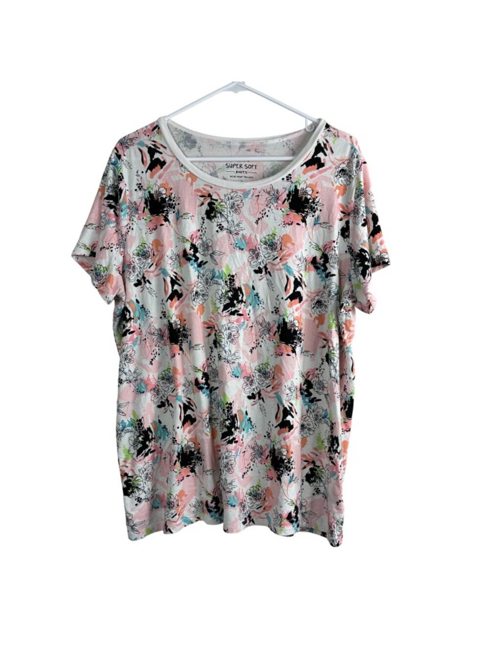 Torrid Super Soft Knits Floral Printed Shirt Sz 2X